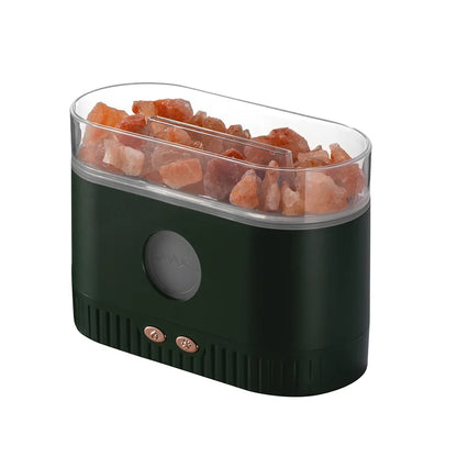 Hot Sale Low Price Customizable Logo Packaging Crystal Rock Aromatherapy Diffuser Humidifier Household 1 Year Plastic Essential