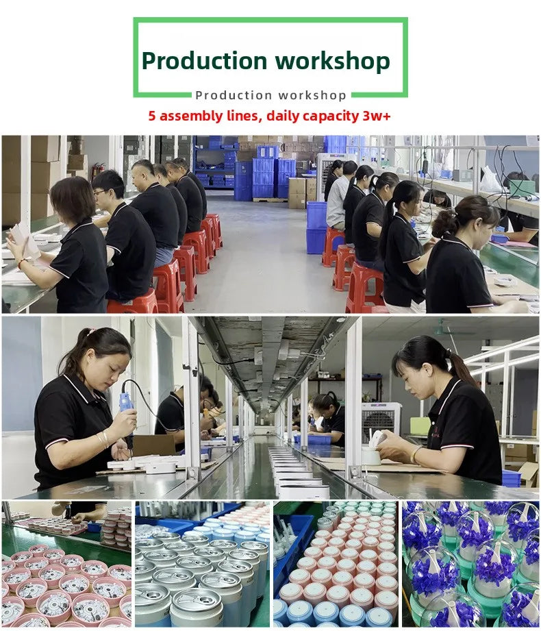 Hot Sale Low Price Customizable Logo Packaging Crystal Rock Aromatherapy Diffuser Humidifier Household 1 Year Plastic Essential