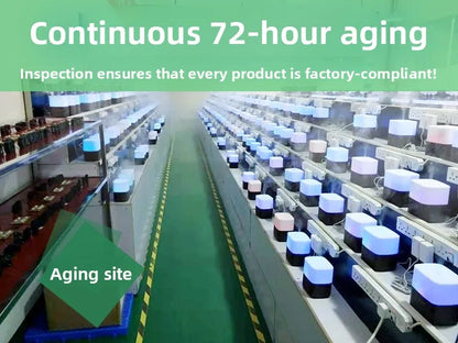 Hot Sale Low Price Customizable Logo Packaging Crystal Rock Aromatherapy Diffuser Humidifier Household 1 Year Plastic Essential