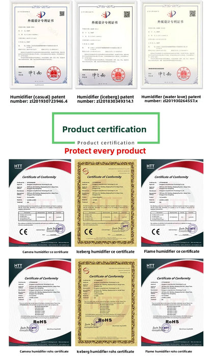 Hot Sale Low Price Customizable Logo Packaging Crystal Rock Aromatherapy Diffuser Humidifier Household 1 Year Plastic Essential